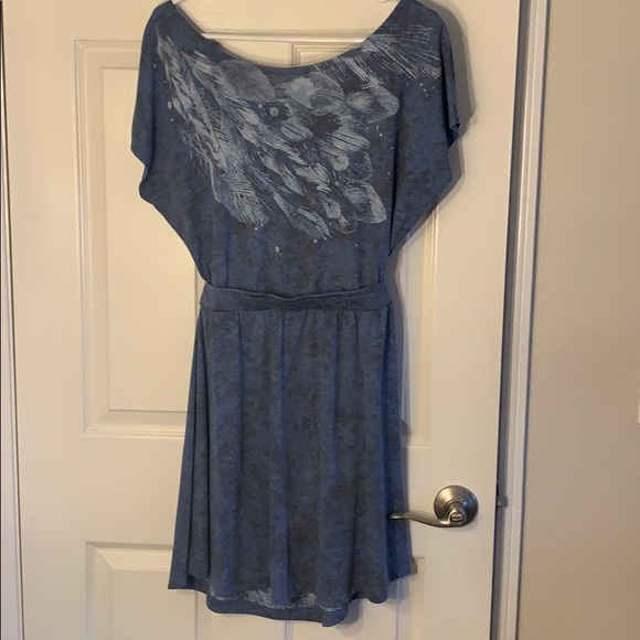 Billabong cut out feather dress med - Picture 2 of 5